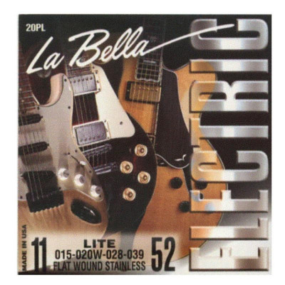 Струны для электрогитары LA BELLA 20PL Струны для электрогитары LA BELLA 20PL