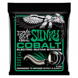 Струны для электрогитары ERNIE BALL 2726 Cobalt Slinky Not Even 12-56 Струны для электрогитары ERNIE BALL 2726 Cobalt Slinky Not Even 12-56