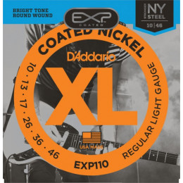 Струны для электрогитары D'ADDARIO EXP110 Струны для электрогитары D'ADDARIO EXP110