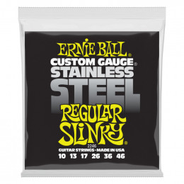 Струны для электрогитары ERNIE BALL 2246 Stainless Steel Slinky Regular 10-46