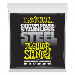 Струны для электрогитары ERNIE BALL 2246 Stainless Steel Slinky Regular 10-46