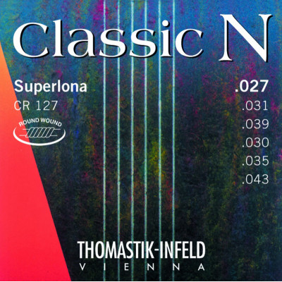Струны для классической гитары THOMASTIK CR127 Струны для классической гитары THOMASTIK CR127
