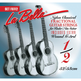 Струны для классической гитары LA BELLA FG112