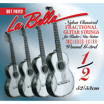 Струны для классической гитары LA BELLA FG112 Струны для классической гитары LA BELLA FG112