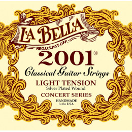 Струны для классической гитары LA BELLA 2001L Струны для классической гитары LA BELLA 2001L