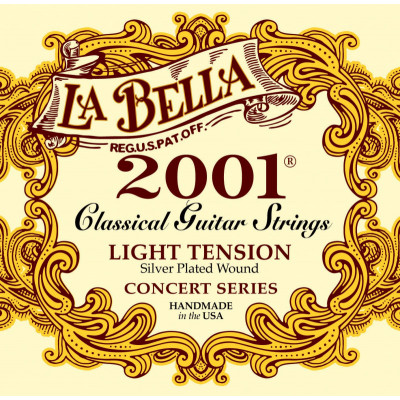 Струны для классической гитары LA BELLA 2001L Струны для классической гитары LA BELLA 2001L
