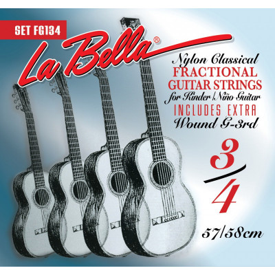 Струны для классической гитары LA BELLA FG134
