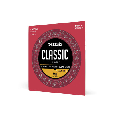 Струны для классической гитары D'ADDARIO EJ27 N 3/4 Струны для классической гитары D'ADDARIO EJ27 N 3/4