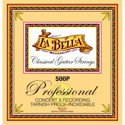 Струны для классической гитары LA BELLA 500P Струны для классической гитары LA BELLA 500P