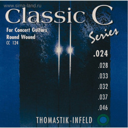 Струны для классической гитары THOMASTIK CC124 Струны для классической гитары THOMASTIK CC124