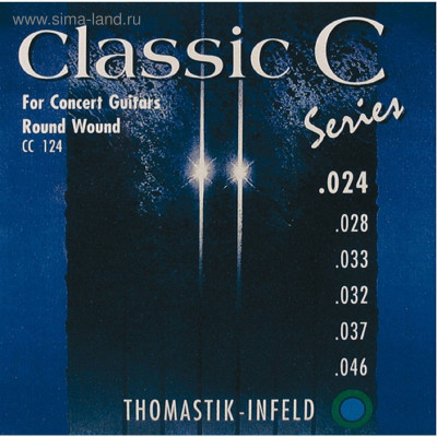 Струны для классической гитары THOMASTIK CC124 Струны для классической гитары THOMASTIK CC124