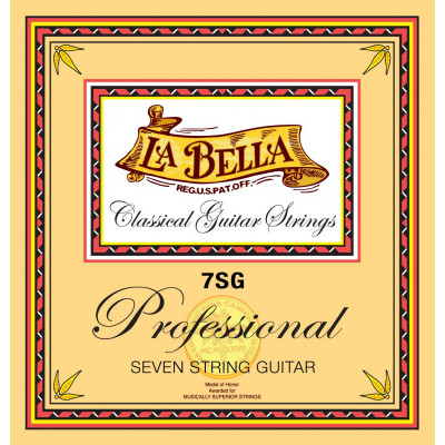 Струны для классической гитары LA BELLA 7SG Струны для классической гитары LA BELLA 7SG
