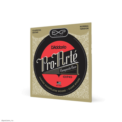 Струны для классической гитары D'ADDARIO EXP45 Струны для классической гитары D'ADDARIO EXP45
