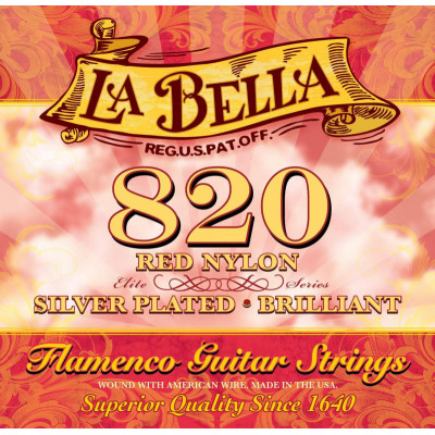 Струны для классической гитары LA BELLA 820 Струны для классической гитары LA BELLA 820