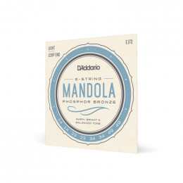 Струны для мандолины D'ADDARIO EJ72 Струны для мандолины D'ADDARIO EJ72