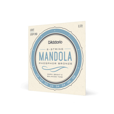 Струны для мандолины D'ADDARIO EJ72 Струны для мандолины D'ADDARIO EJ72