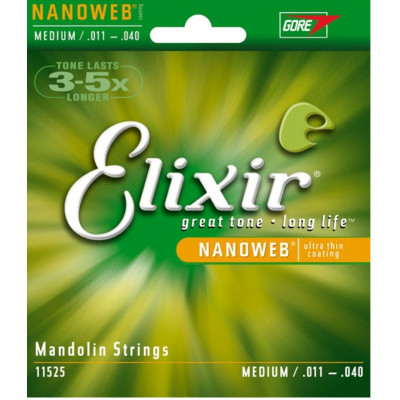 Струны для мандолины ELIXIR 11525 Струны для мандолины ELIXIR 11525