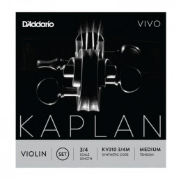 Струны для скрипки D'ADDARIO KV310 3/4 M