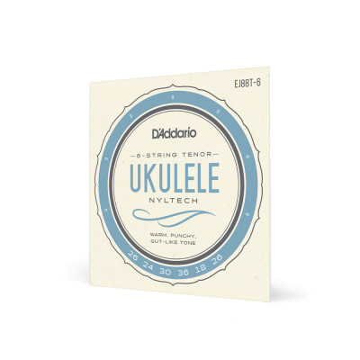 Струны для укулеле тенор 6 струн D'ADDARIO EJ88 T-6 Струны для укулеле тенор 6 струн D'ADDARIO EJ88 T-6