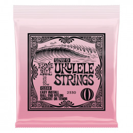 Струны для укулеле ERNIE BALL 2330 Ball end Clear Nylon Wound G Струны для укулеле ERNIE BALL 2330 Ball end Clear Nylon Wound G