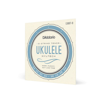 Струны для укулеле тенор 8 струн D'ADDARIO EJ88 T-8 Струны для укулеле тенор 8 струн D'ADDARIO EJ88 T-8