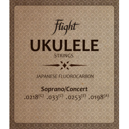 Струны для укулеле концерт FLIGHT FUSSC-100