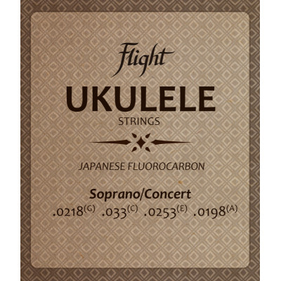 Струны для укулеле концерт FLIGHT FUSSC-100