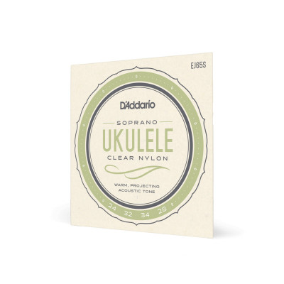 Струны для укулеле сопрано D'ADDARIO EJ65 S Струны для укулеле сопрано D'ADDARIO EJ65 S