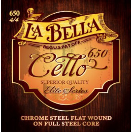 Струны для виолончели LA BELLA 650