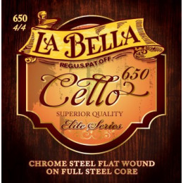 Струны для виолончели LA BELLA 650 Струны для виолончели LA BELLA 650