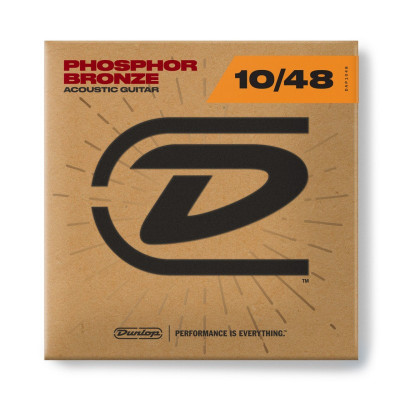 DUNLOP AG-PHB 10/48-6/SET - комплект струн для ак гитары, фосф-бронза 10-48 DUNLOP AG-PHB 10/48-6/SET - комплект струн для ак гитары, фосф-бронза 10-48