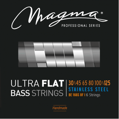 Magma Strings BE166SUF - Струны с плоской обмоткой для 6-струнной бас-гитары 30-125, Серия: Ultra Flat, Калибр: 30-45-65-85-100-125, Обмотка: плоская, Magma Strings BE166SUF - Струны с плоской обмоткой для 6-струнной бас-гитары 30-125, Серия: Ultra Flat, Калибр: 30-45-65-85-100-125, Обмотка: плоская,