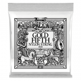 Ernie Ball 1545 5я струна для классической гитары. Нейлон, бронзовая оплетка, калибр .036 Ernie Ball 1545 5я струна для классической гитары. Нейлон, бронзовая оплетка, калибр .036