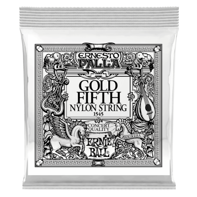 Ernie Ball 1545 5я струна для классической гитары. Нейлон, бронзовая оплетка, калибр .036 Ernie Ball 1545 5я струна для классической гитары. Нейлон, бронзовая оплетка, калибр .036