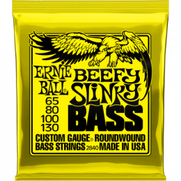 Ernie Ball 2840 струны для бас-гитары Nickel Wound Bass Beefy Slinky (65-80-100-130) Ernie Ball 2840 струны для бас-гитары Nickel Wound Bass Beefy Slinky (65-80-100-130)