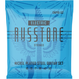 Russtone ENP10-52 струны для эл.гитары Nickel Plated (10-13-17-30-42-52)