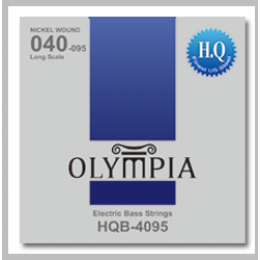 Olympia HQB4095 Струны для бас-гитары лёгкого натяжения, обмотка из никеля (40 - 60 - 75 - 95)