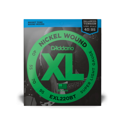 D'Addario EXL220BT - комплект струн для бас-гитары 40-55-70-95 D'Addario EXL220BT - комплект струн для бас-гитары 40-55-70-95