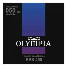 Olympia EBS450 струны для бас-гитары Nickel Wound (50-70-85-105) Olympia EBS450 струны для бас-гитары Nickel Wound (50-70-85-105)