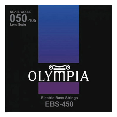 Olympia EBS450 струны для бас-гитары Nickel Wound (50-70-85-105) Olympia EBS450 струны для бас-гитары Nickel Wound (50-70-85-105)