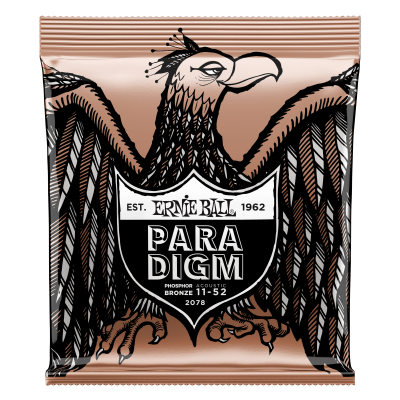 Ernie Ball 2078 струны для акуст.гитары Paradigm (11, 15, 22w, 30, 42, 52) Ernie Ball 2078 струны для акуст.гитары Paradigm (11, 15, 22w, 30, 42, 52)