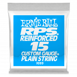 Ernie Ball 1035 струна для электрогитары. Никель 015 RPS, упаковка 6 штук