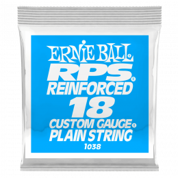 Ernie Ball 1038 струна для электро и акустических гитар. Сталь, калибр .018