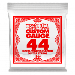 Ernie Ball 1144 струна для электро и акустических гитар. Никель, в оплётке, калибр .044 Ernie Ball 1144 струна для электро и акустических гитар. Никель, в оплётке, калибр .044