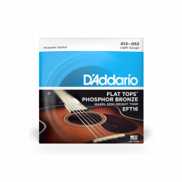 D'Addario EFT16 - комплект струн для акустической гитары 12-16-24-32-42-53