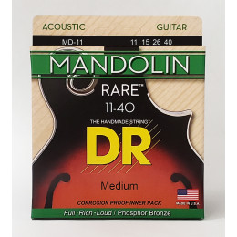 DR MD-11 - RARE™- струны для мандолины 11 - 40 DR MD-11 - RARE™- струны для мандолины 11 - 40