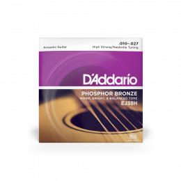 D'addario EJ38H - струны для акустической гитары ( 10 - 27 ) фосфористая бронза