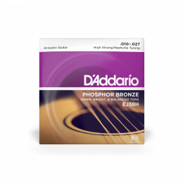D'addario EJ38H - струны для акустической гитары ( 10 - 27 ) фосфористая бронза D'addario EJ38H - струны для акустической гитары ( 10 - 27 ) фосфористая бронза