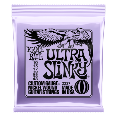 Ernie Ball 2227 струны для эл.гитары Nickel Wound Ultra Slinky (10-13-17-28-38-48) Ernie Ball 2227 струны для эл.гитары Nickel Wound Ultra Slinky (10-13-17-28-38-48)