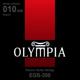 Olympia EGS350 струны для эл.гитары Nickel Wound (10-14-21w-28-38-49)
